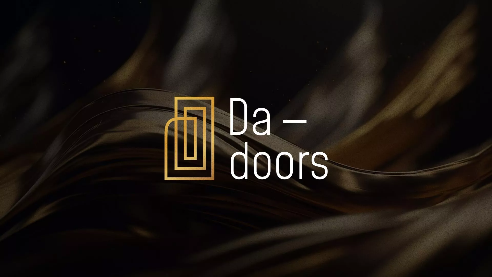 Разработка логотипа для компании «DA-DOORS» в Талице